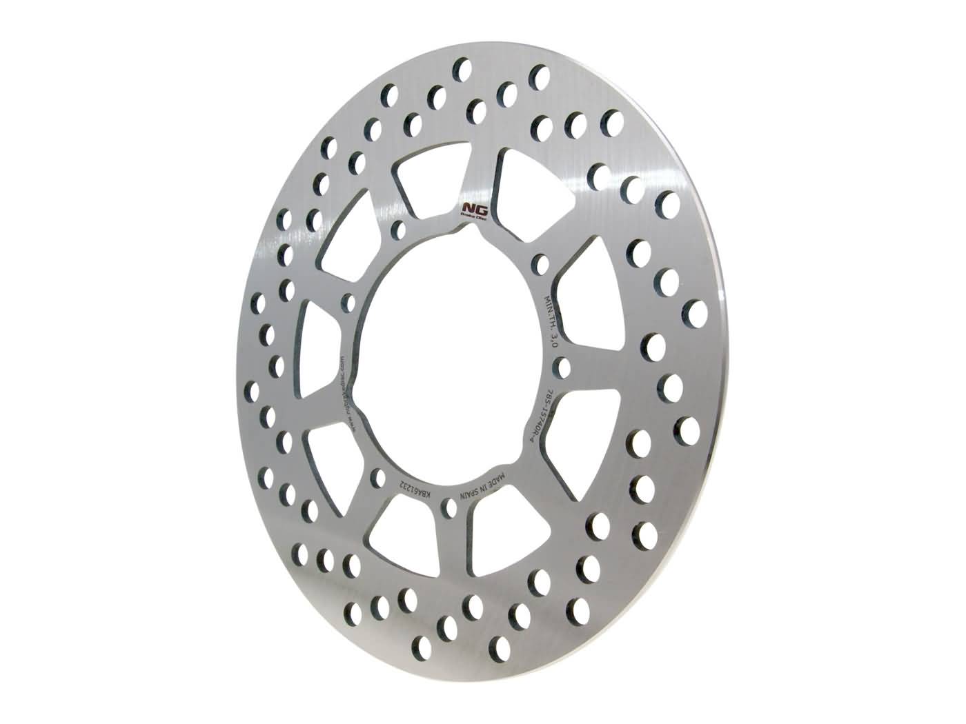 Disc de frână NG Brake Disc față pentru Yamaha TW 125 Trailway (99-04)