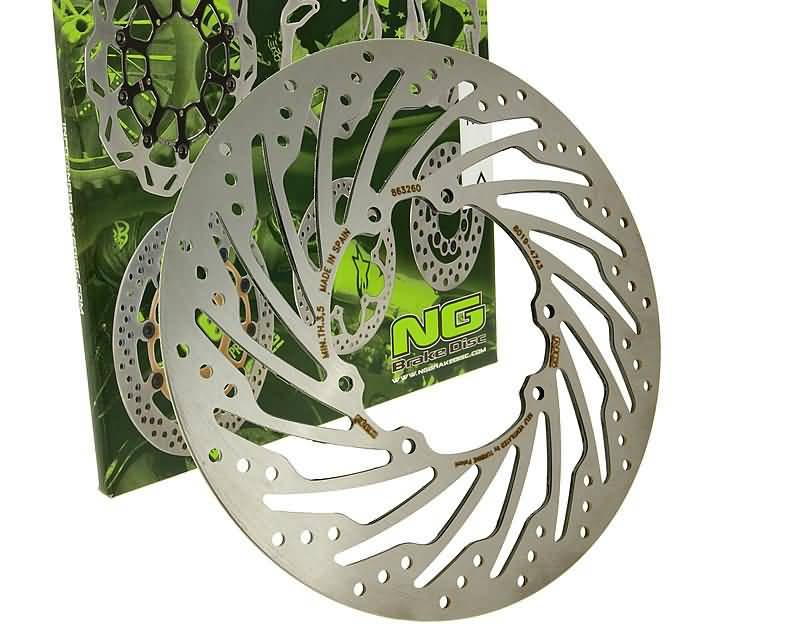 Disc de frână NG Brake Disc pentru Motorhispania RYZ 50 Enduro Pro, RYZ 50 SM Pro, RYZ 50 SM Urban, K-Sport Fivty 50 R Pro, Fivty 50 SM Pro