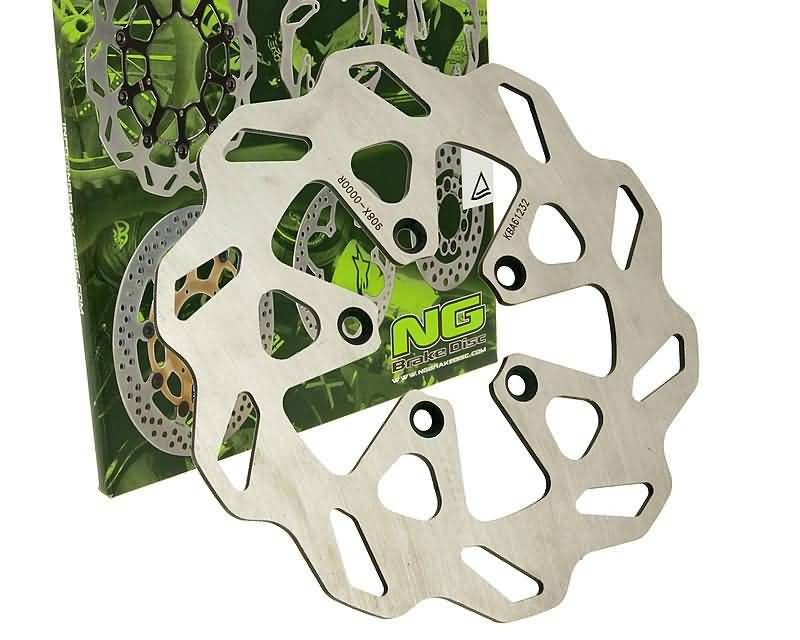 Disc de frână NG Brake Disc Wavy pentru Beta RR 50 Enduro, RR 50 Supermotard, RR 50 Enduro Racing, RR 50 Enduro STD