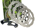 Kit discuri de frână NG Brake Disc Wavy Supradimensionat față + spate pentru Yamaha T-Max 530i 12-14