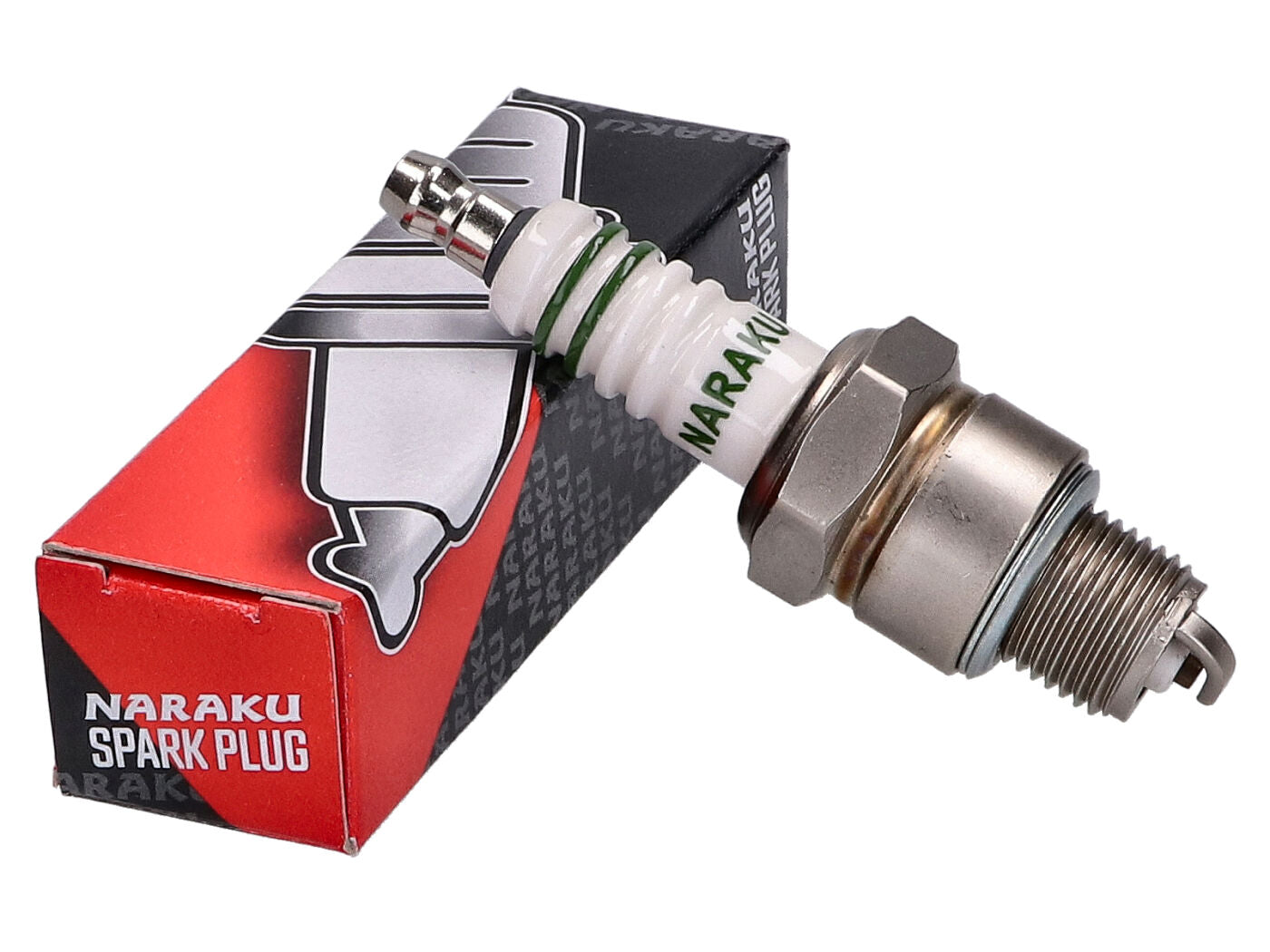 Bujie Naraku 14-PR7-SS (BPR7HS) cu conector înșurubabil pentru Adly, PGO, TGB, RS Ultima, Motowell și alte mărci