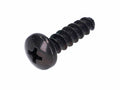 Șurub caroserie Piaggio OEM cap cruce negru 5x18mm universal