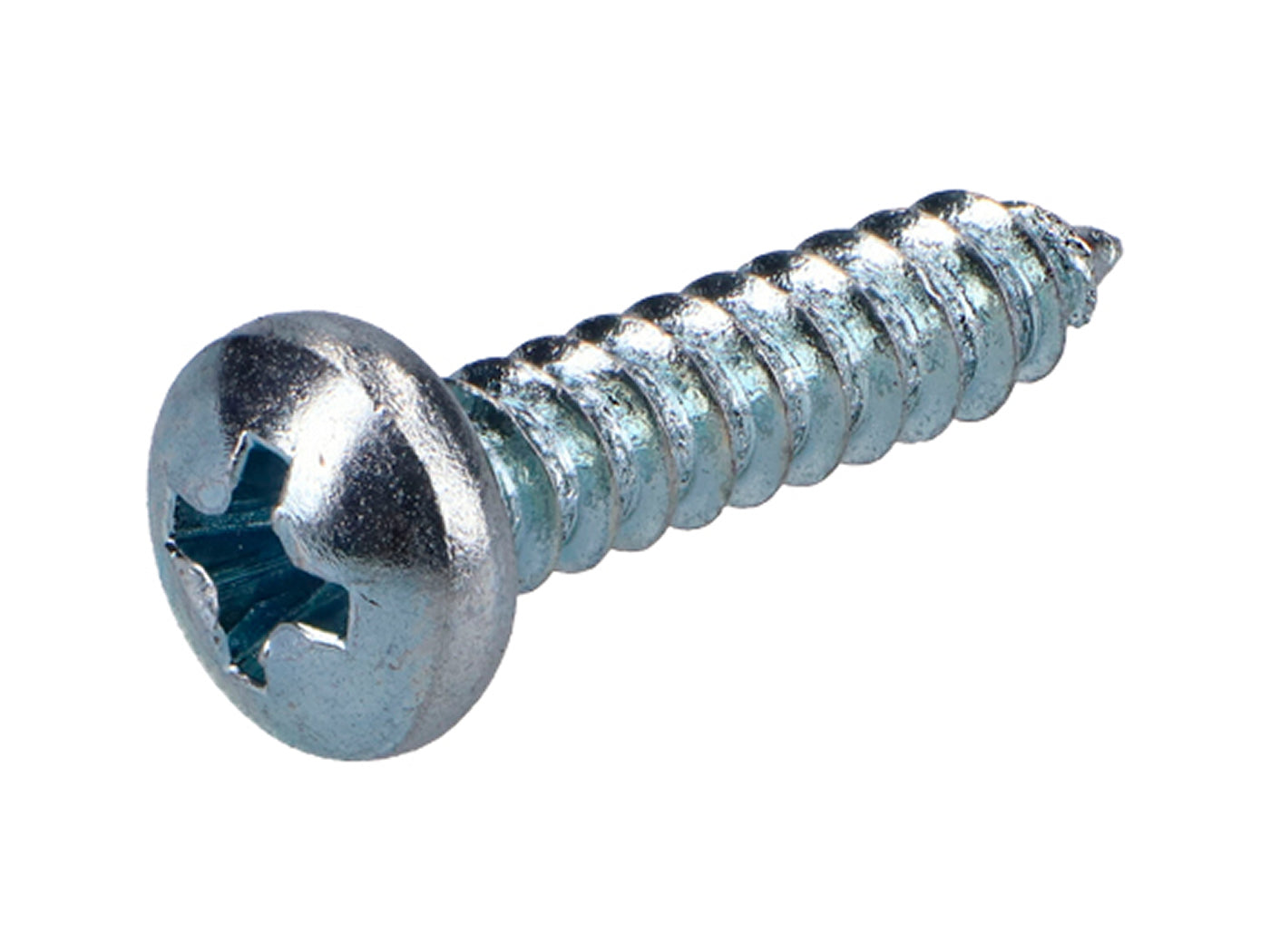 Șurub caroserie Piaggio OEM cap cruce argintiu 3,0x22mm universal