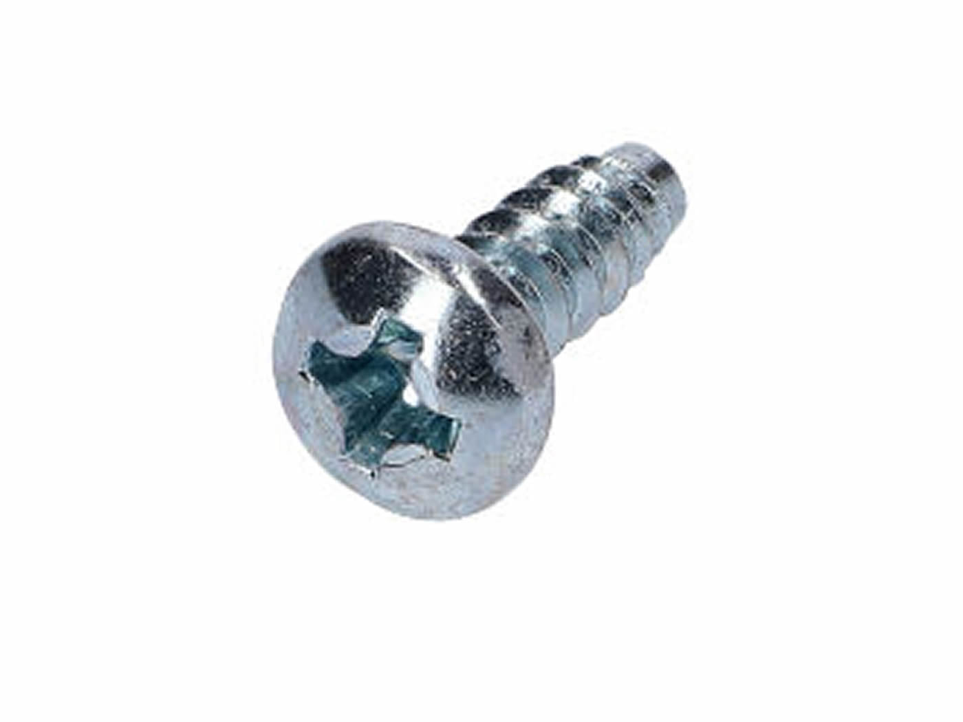 Șurub caroserie Piaggio OEM cap cruce argintiu 3,5x9,5mm universal