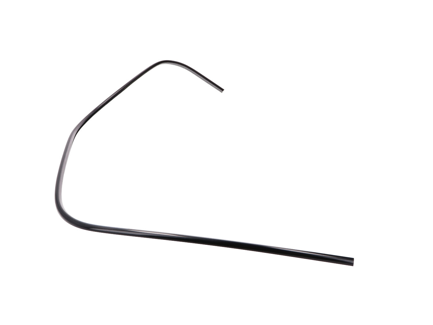 Bordură protecție tablier Piaggio OEM stânga neagră pentru Vespa GT 125, GT 200, GTS 125, GTS 250, GTS 300 și alte modele