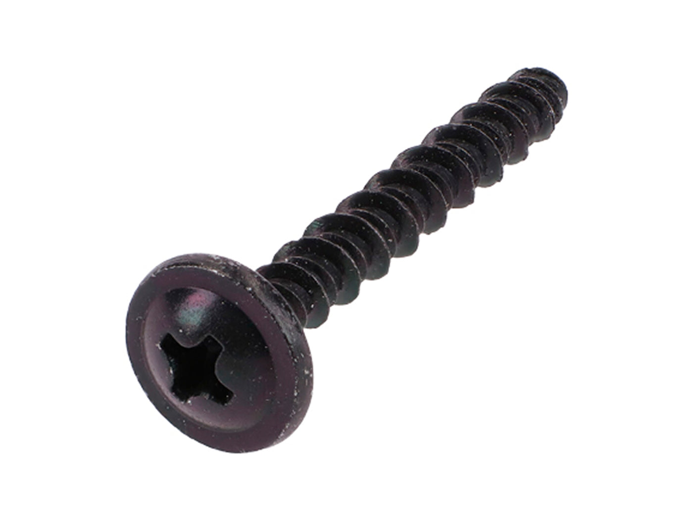 Șurub caroserie Piaggio OEM cap cruce negru 4,0x33mm universal