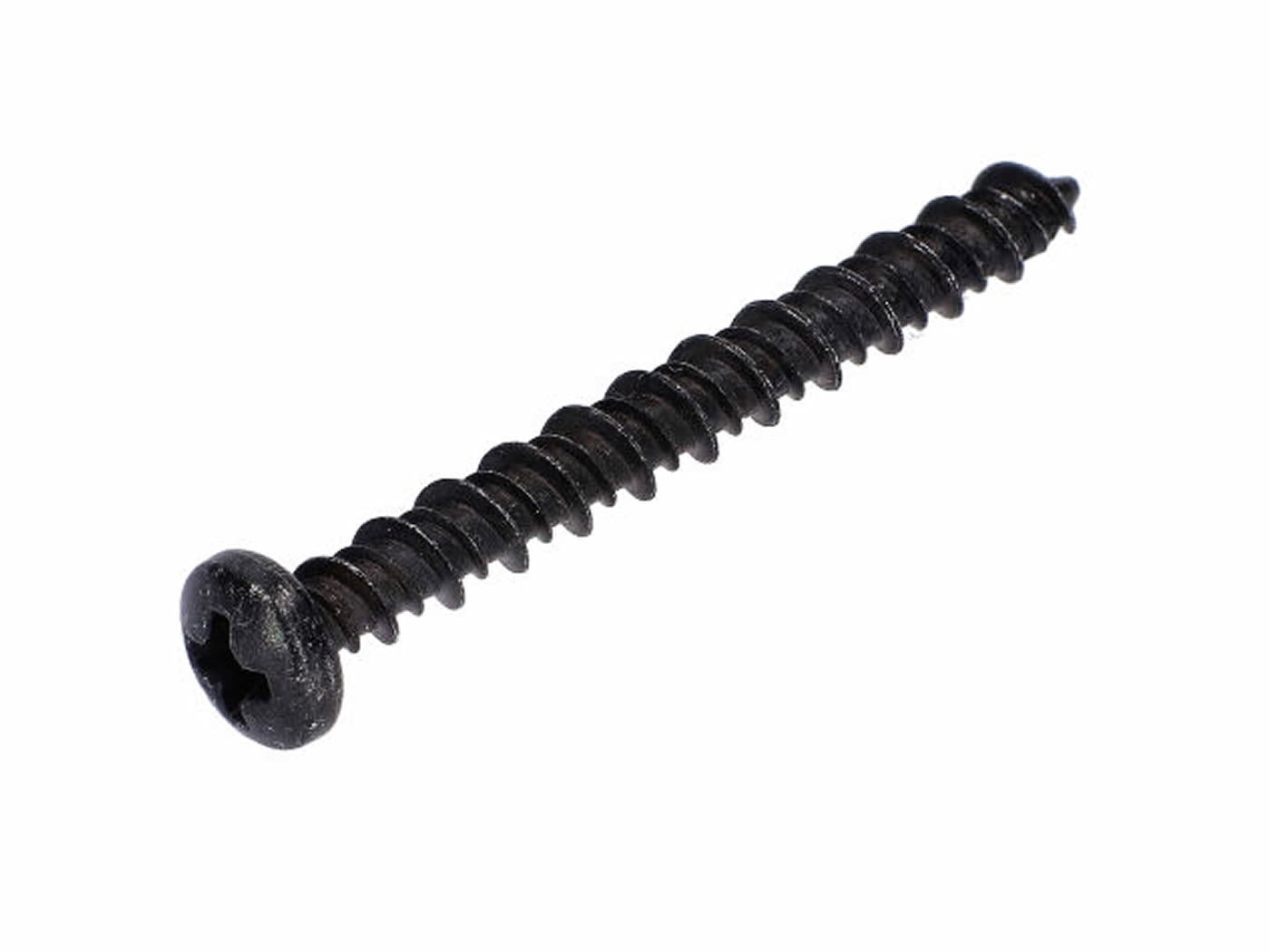 Șurub caroserie Piaggio OEM cu cap încrucișat negru 4,0x35mm universal