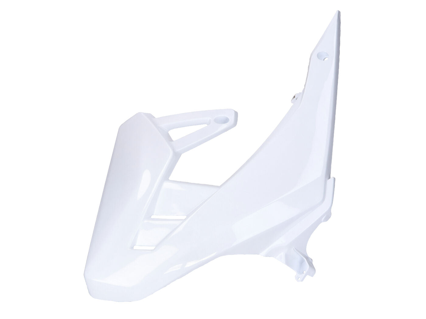 Capac rezervor dreapta Aprilia OEM alb pentru Aprilia SX 50, RX 50 Euro4 2018-