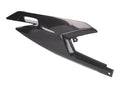Capac lateral dreapta spate Piaggio OEM negru pentru Aprilia RX, SX, Derbi Senda, Gilera RCR, SMT 50 Euro4 2018-