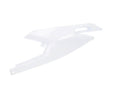 Capac lateral stânga spate Piaggio OEM alb pentru Derbi Senda, Aprilia RX, SX, Gilera RCR, SMT 50 Euro4 2018- și alte modele