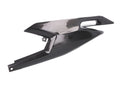 Capac lateral stânga spate Piaggio OEM negru pentru Aprilia RX, SX, Derbi Senda, Gilera RCR, SMT 50 Euro4 2018-