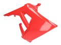 Carenaj rezervor dreapta Piaggio OEM roșu pentru Derbi Senda 50 R, Senda 50 SM X-Treme, Senda 50 SM Racing, Gilera RCR 50 și alte modele Euro4 2018-