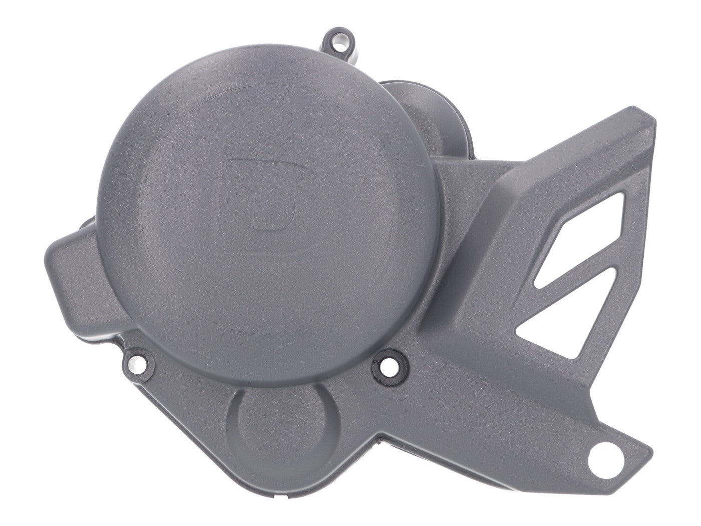 Capac alternator Piaggio OEM gri închis pentru Derbi D50B 2005- Euro2, Euro4- 2018-