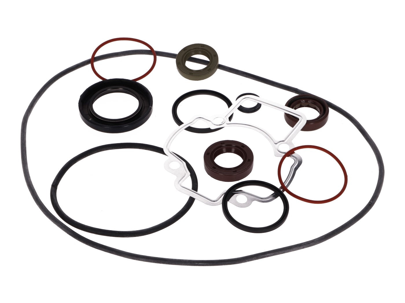 Set garnituri motor Piaggio OEM pentru Vespa LX, LXV, S, Piaggio Liberty, Fly și alte modele 50cc 2T
