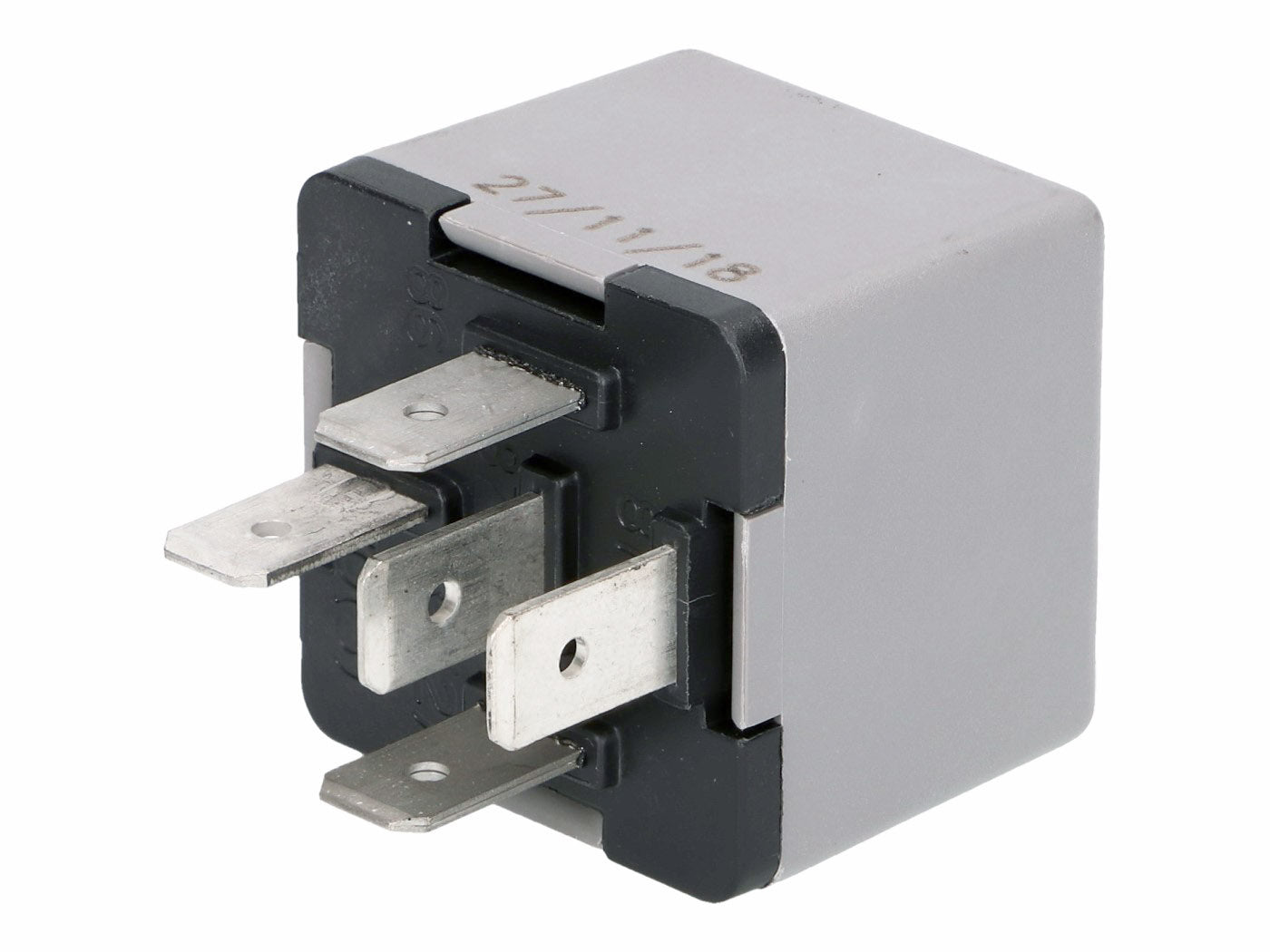 Releu far lung Piaggio OEM 12V 30A 5 pini pentru Piaggio, Vespa Modern, Gilera, Aprilia și alte mărci
