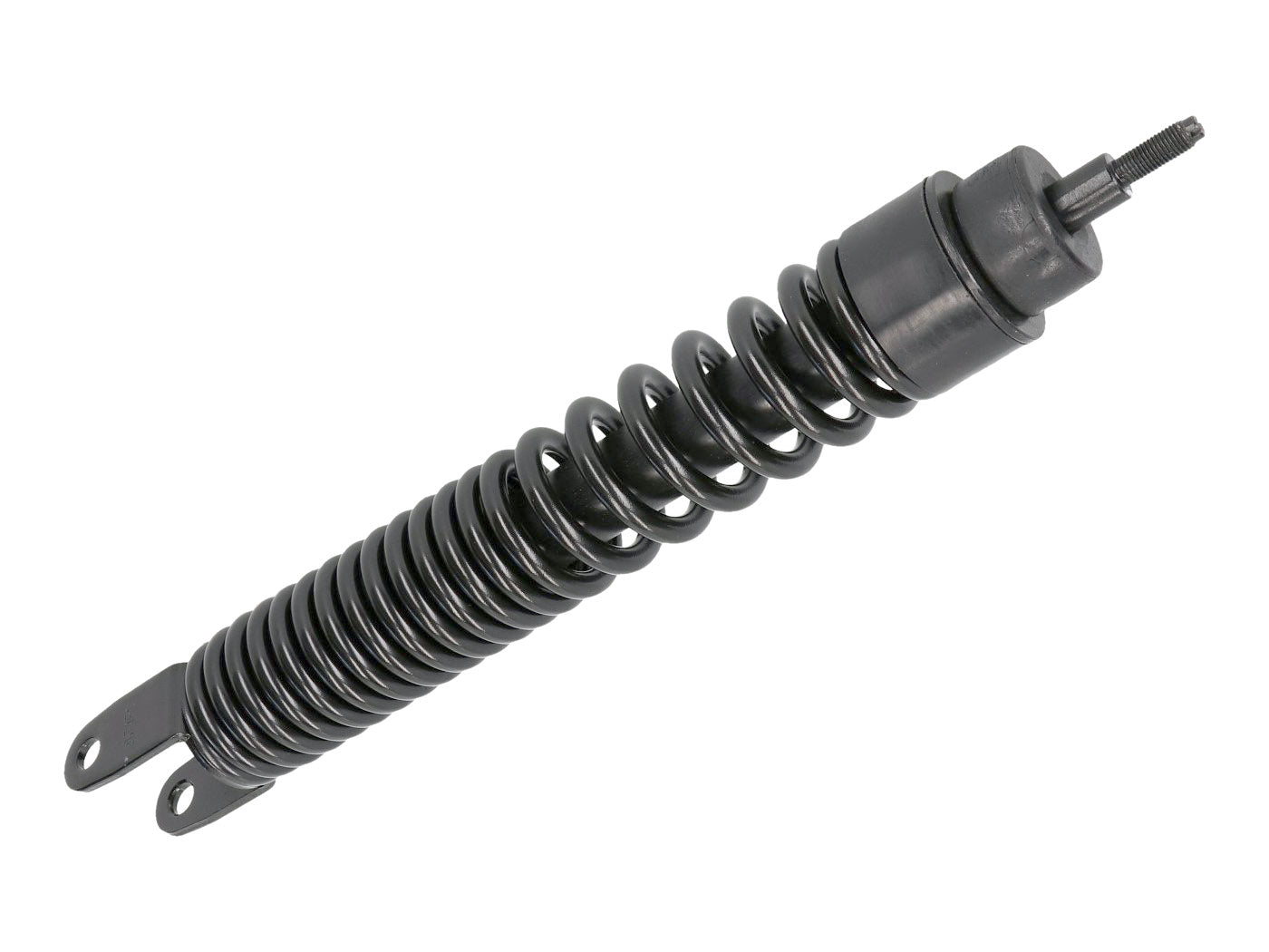 Amortizor spate Piaggio OEM negru 350 mm pentru Piaggio, Gilera, Vespa Modern și alte modele