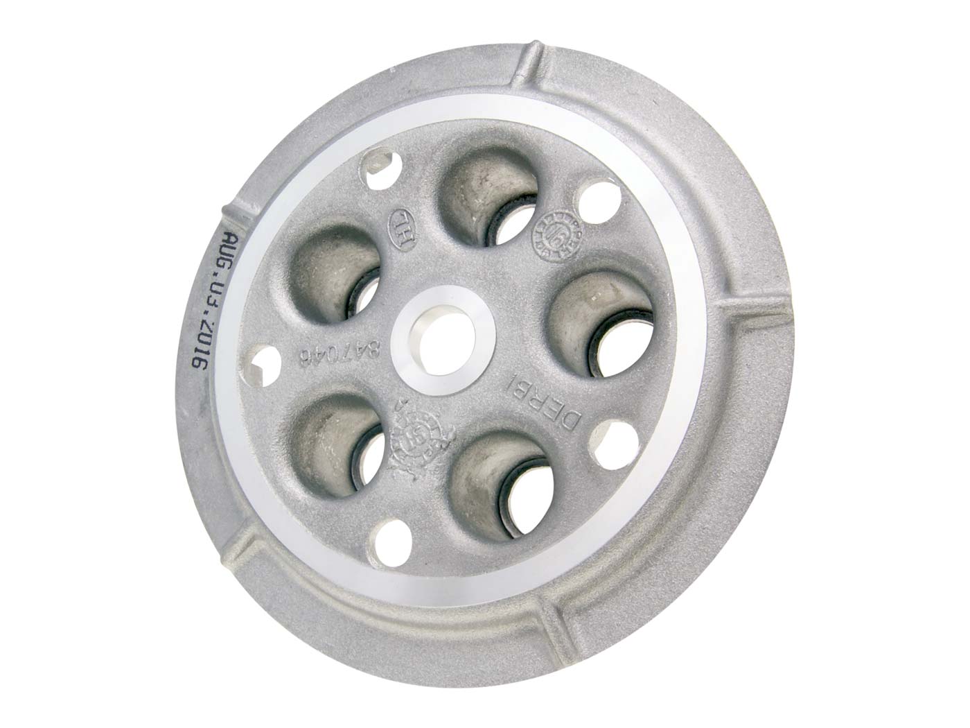 Placă de presiune ambreiaj Piaggio OEM pentru motoare D50B0, EBE, EBS pentru Derbi, Aprilia, Gilera și alte mărci