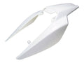 Panou spate OEM Derbi alb pentru Derbi Senda 50 R/SM DRD, Gilera RCR 50, SMT 50 și alte modele