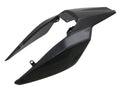 Panou spate Piaggio OEM negru pentru Derbi Senda 50 R/SM DRD, Gilera RCR 50, SMT 50 și alte modele