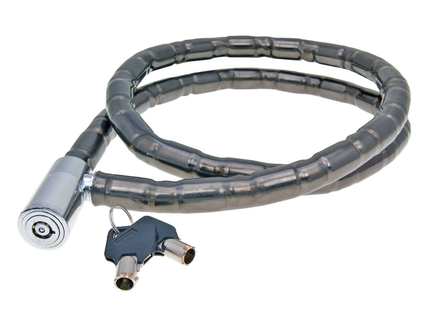 Lacăt cablu 101 Octane 120cm x 18mm cu două chei universal