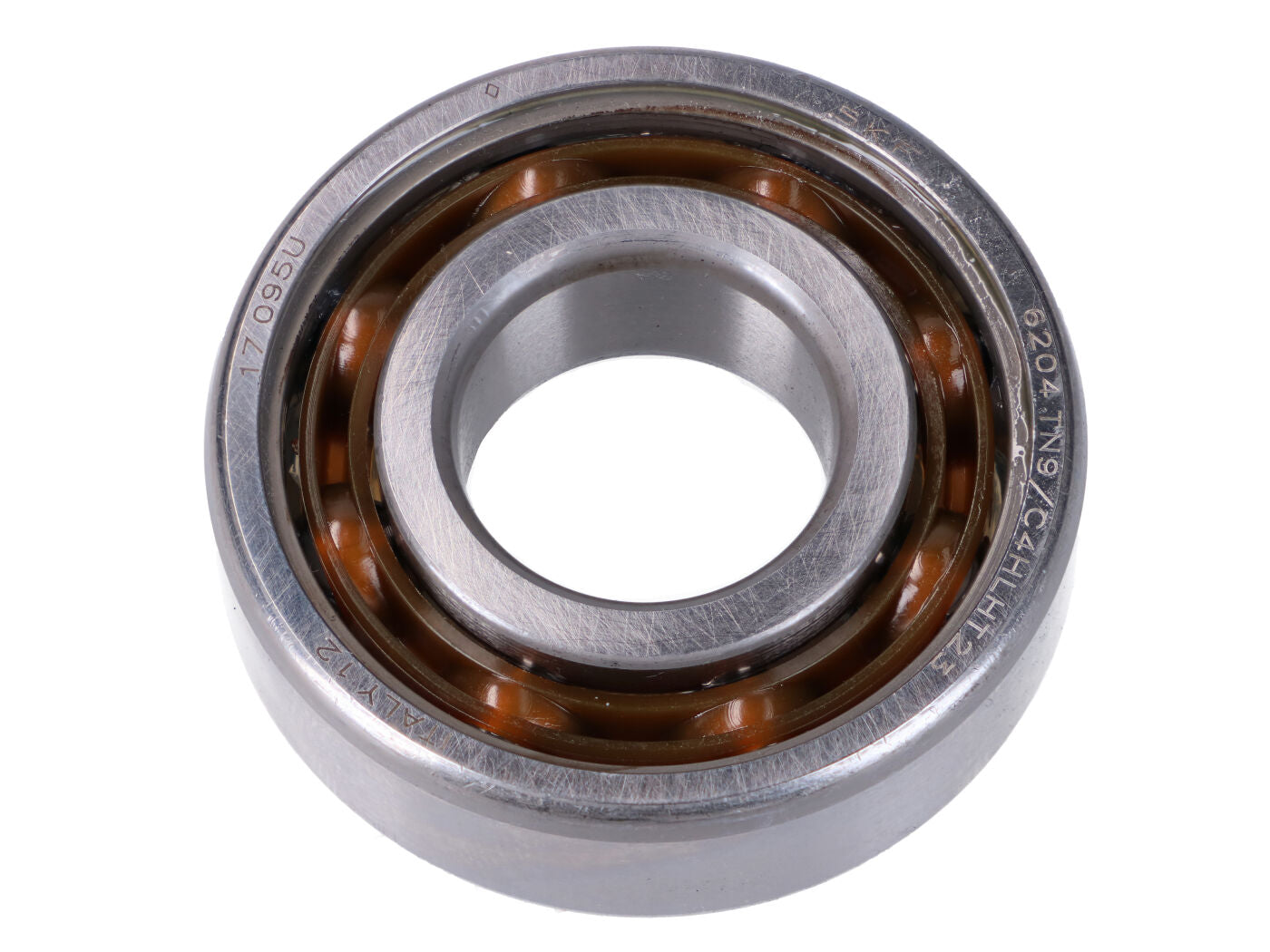 Rulment arbore cotit SKF 6204 -C4- TN9 poliamidă 20x47x14 pentru Peugeot, MBK, Yamaha, Generic, Aprilia și alte modele
