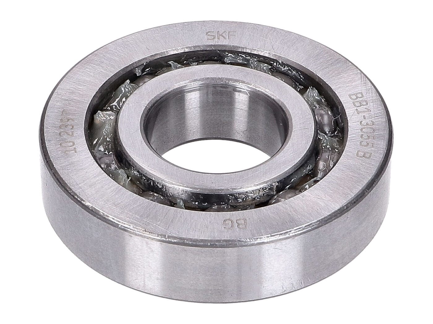 Rulment arbore cotit SKF 20x52x12 BB1-3055B colivie metalică C3 pentru Piaggio, Gilera, Peugeot, Kymco, Derbi și alte modele