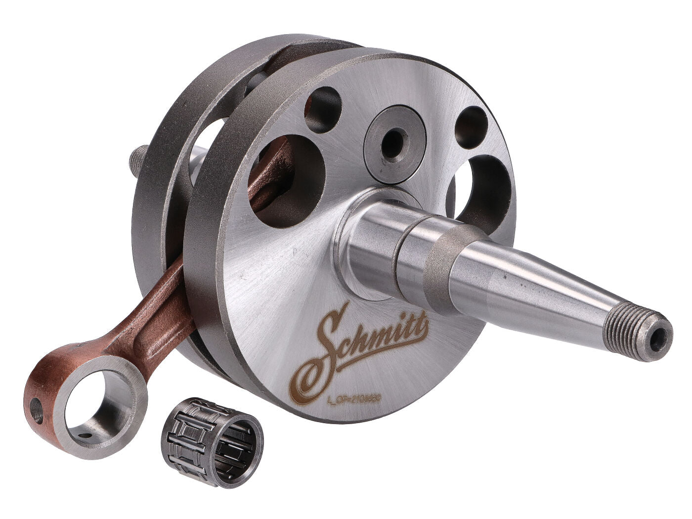 Arbore cotit Schmitt Sportfreund cursă 44mm, bielă 85mm pentru Simson S51, S53, S70, S83, SR50, SR80, KR51/2 și alte modele