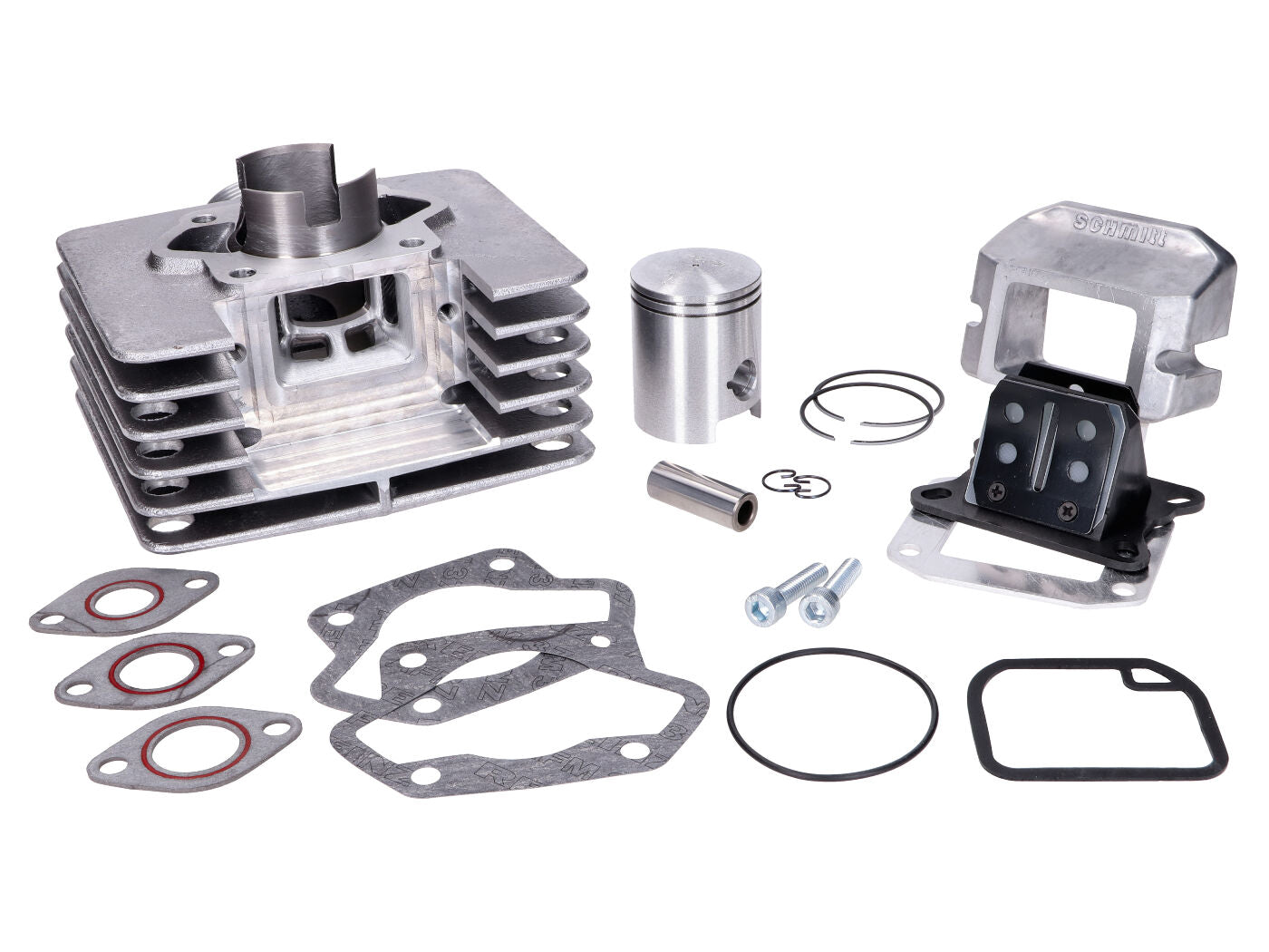 Kit Cilindru Schmitt GST-60 CNC cu Supapă Lamă 41mm pentru Simson S51, KR51/2 Schwalbe, S53, SR50