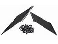 Set spite Schmitt 16 inch negru pentru Simson S50, S51, S70, S53, S83 Enduro și alte modele