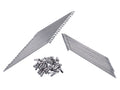 Set spite Schmitt 171mm / 177mm cromate pentru Simson S50, S51, S70, S53, S83 Enduro și alte modele