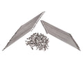 Set spite Schmitt 171mm / 177mm inox pentru Simson S50, S51, S70, S53, S83 și alte modele