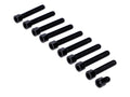 Set șuruburi capac motor Schmitt negre pentru Simson S50, S51, S70, S53, S83 Enduro