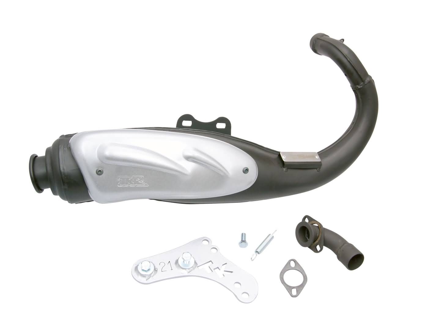 Eșapament Sport Turbo Kit TKR pentru Peugeot, Hercules, Sachs motor vertical 50cc