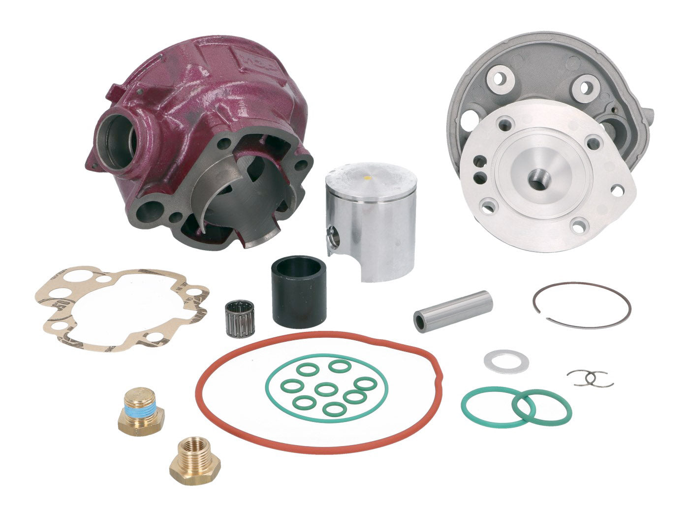Kit Cilindru Top Performances 2 Plus 75cc 49.5mm pentru Rieju, Beta, Motorhispania, Aprilia, Yamaha și alte mărci (AM6)