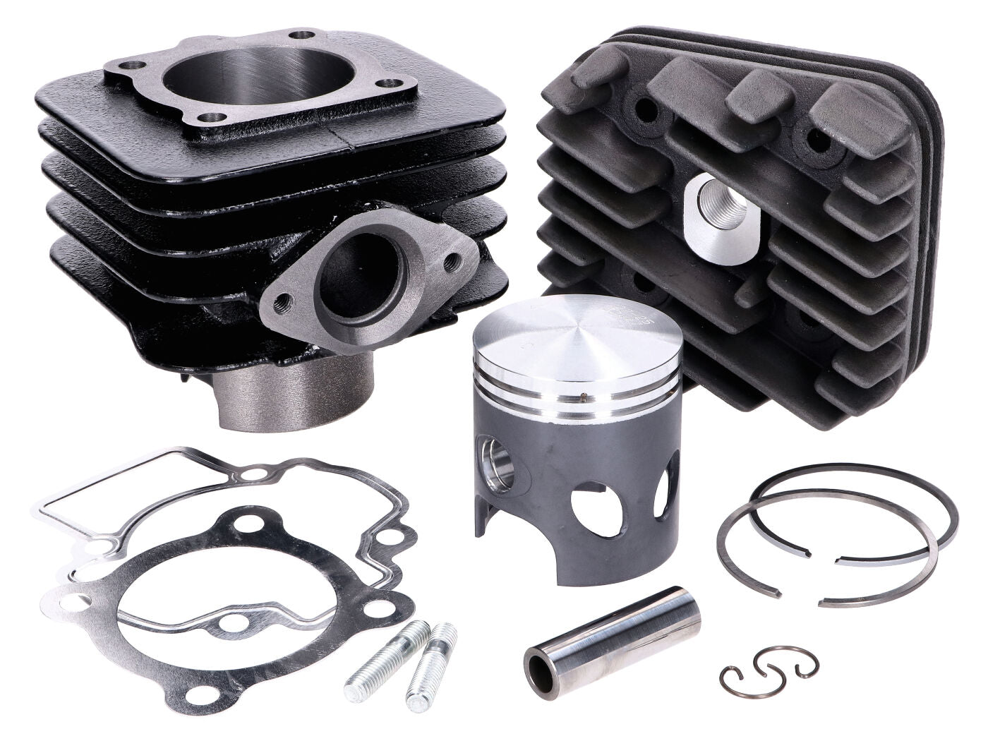 Kit Cilindru Top Performances Trophy Black Edition 70cc pentru Piaggio, Derbi, Gilera, Vespa Modern, Aprilia (motor AC 2T)