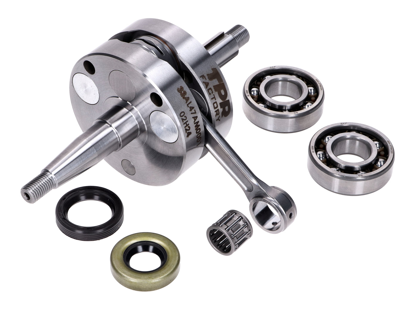 Arbore Cotit Top Performances TPR Factory 100cm cursă 47mm pentru Minarelli AM6, Aprilia, Beta, Peugeot