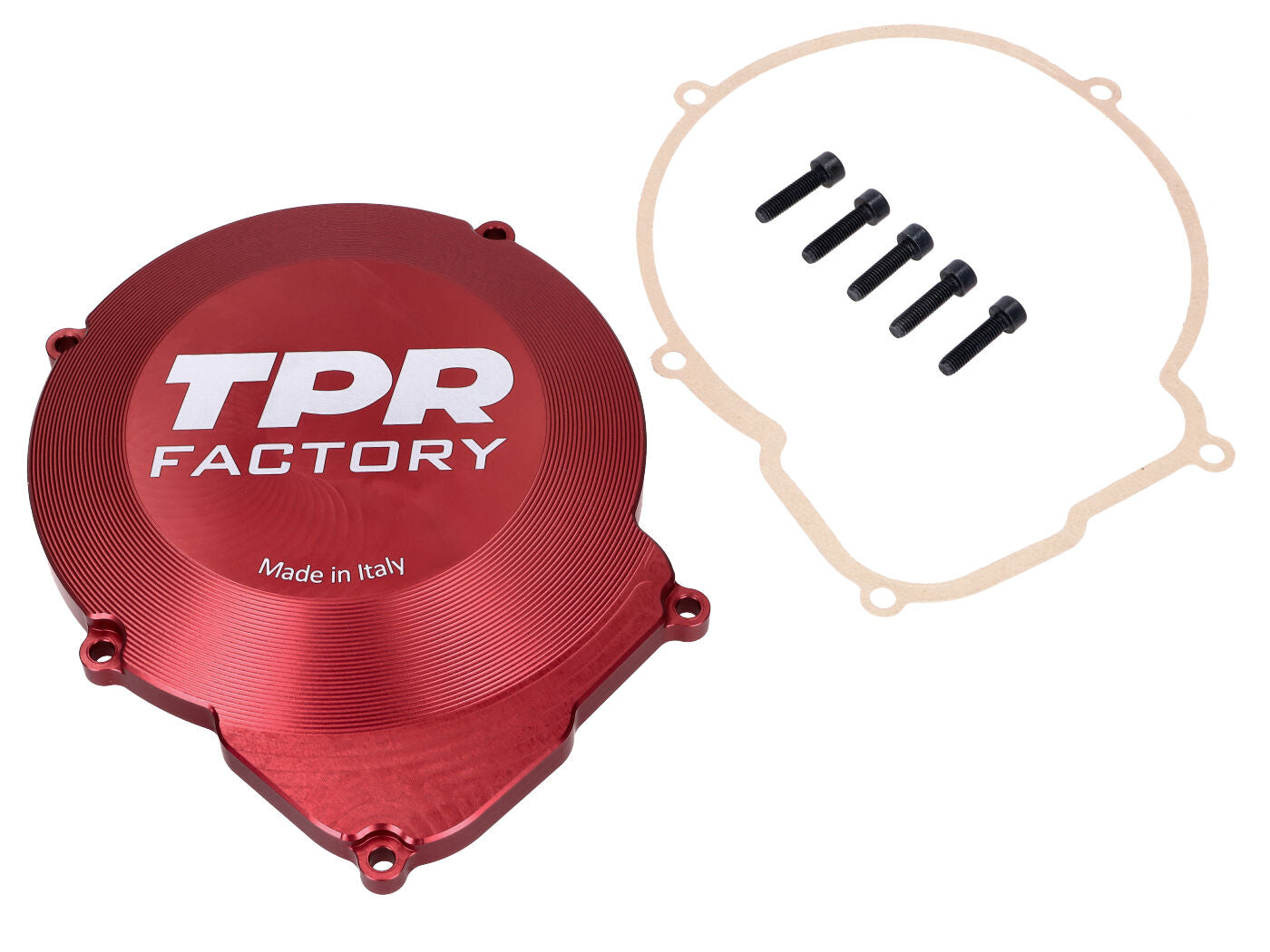 Capac aprindere motor Top Performances TPR Factory roșu pentru Rieju, Beta, Motorhispania, Yamaha, Peugeot și alte mărci Minarelli AM6 50cc