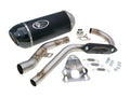 Eșapament Turbo Kit Off Road 125 Oval H2 pentru Rieju Marathon SM 125, Marathon SM Pro 125, Marathon Cross 125, Marathon Pro 125 4T LC