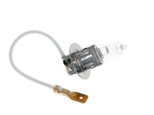 Bec halogen Vparts H3 12V 55W PK22S pentru far cu optică dublă universal