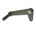 Pedală schimbător Vparts aluminiu aspect carbon pentru Aprilia RS 50, RS 125, Tuono 125 și alte modele