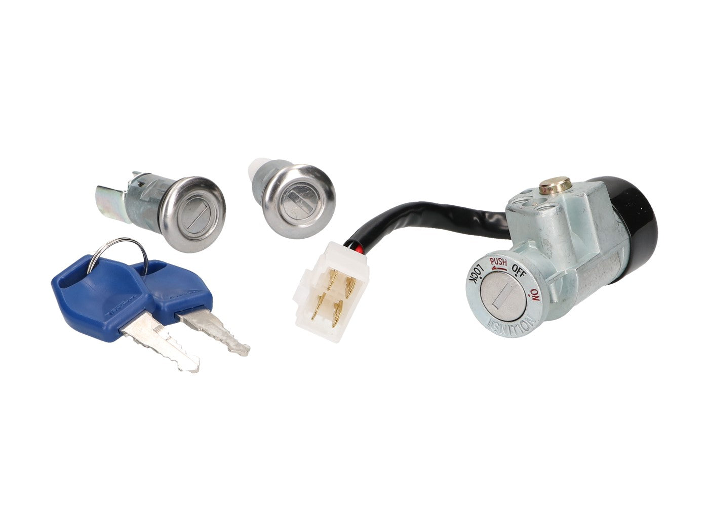 Set de încuietori Vparts pentru Kymco DJ 50, DJ 50 Refined, Honda Vision 50i NSC50