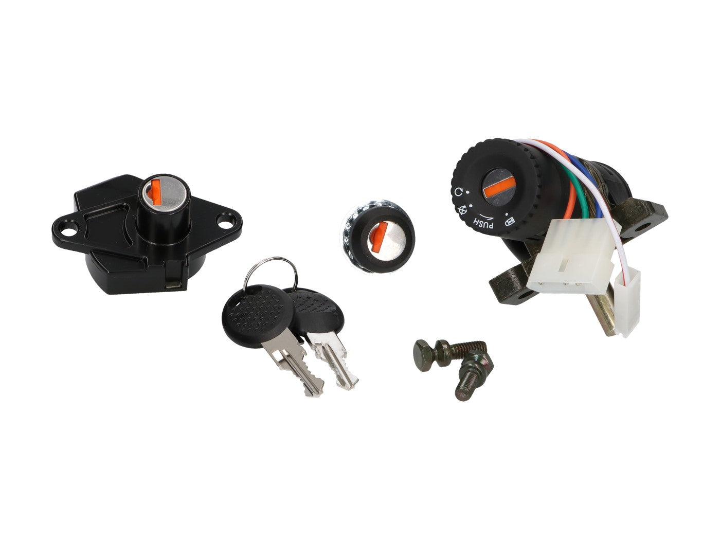Set de încuietori Vparts pentru Aprilia SR 50 LC Factory (motor carburator)