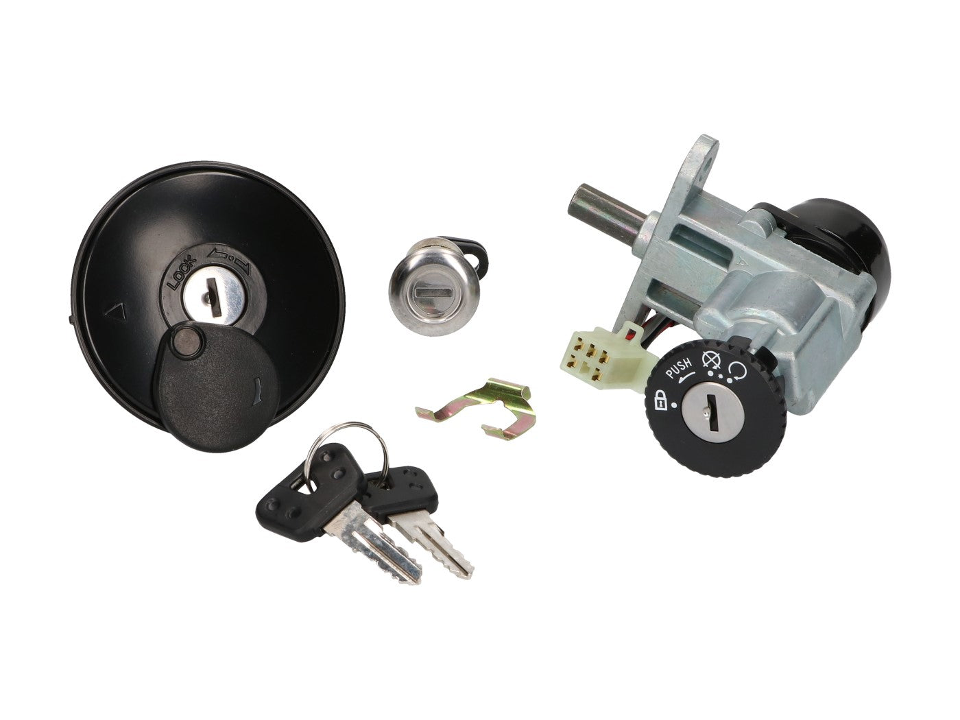 Set de încuietori Tecnium pentru Keeway Matrix 50 2T