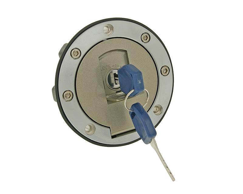 Capac rezervor combustibil cu blocare Vparts pentru Yamaha TZR 50 R 90-02, MBK X-Power 50