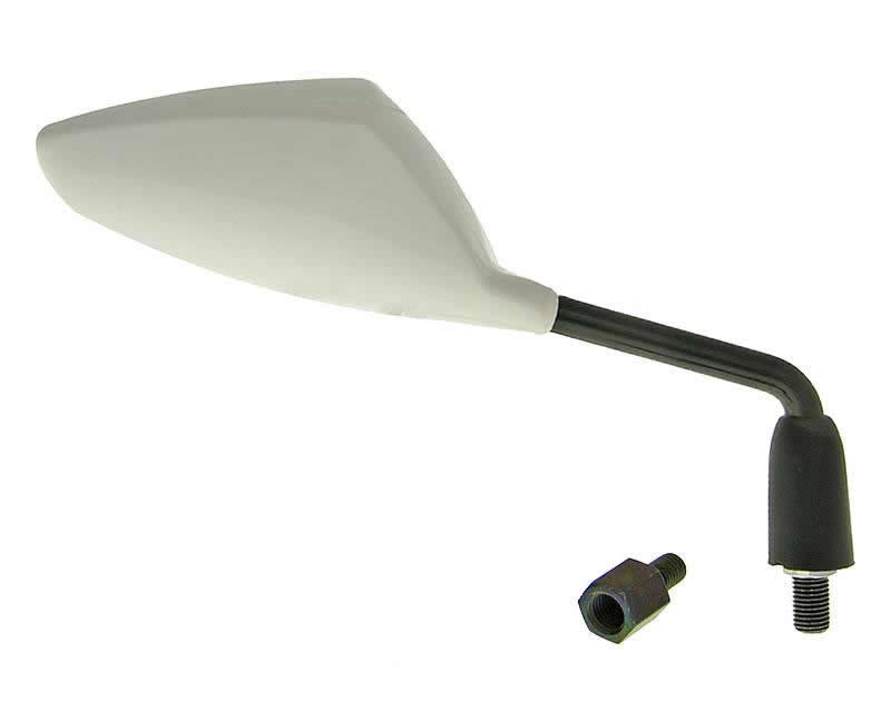 Oglindă Vparts Sport dreapta M8/M10 triunghiulară albă universal