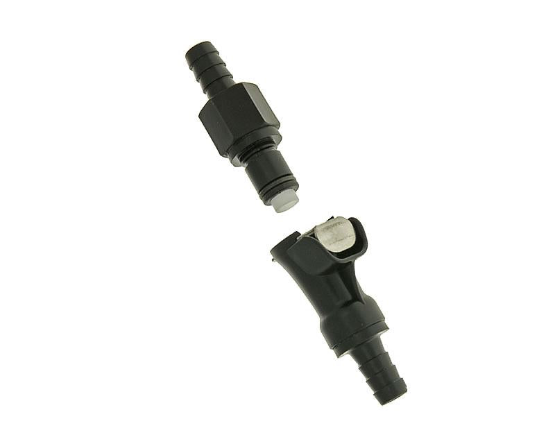 Cuplaj furtun benzină 101 Octane negru 8mm universal