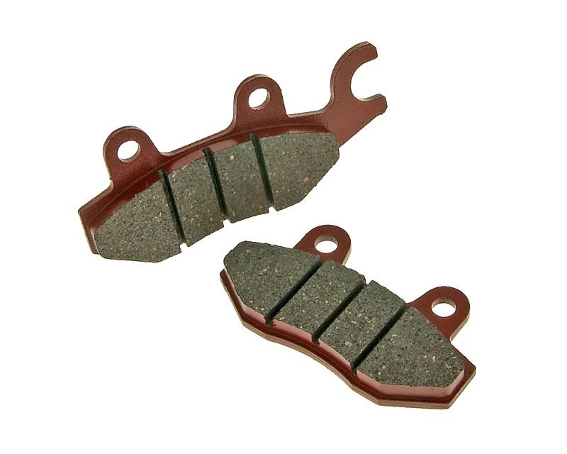 Plăcuțe de frână Vparts organice pentru Kymco, Yamaha, Hyosung