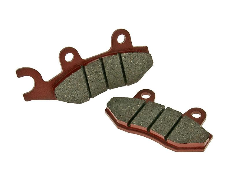 Plăcuțe de frână RMS organice pentru Keeway, Kymco, Peugeot, TGB