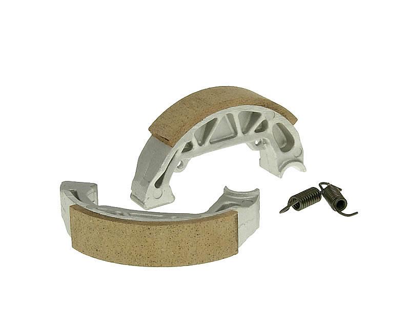 Saboți de frână Vparts 100x20mm pentru tambur pentru Piaggio NRG, TPH, Zip, Storm, Sfera și alte modele