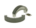 Saboți de frână RMS 130x25mm cu arc pentru frână cu tambur Kymco, Italjet, SYM și alte modele